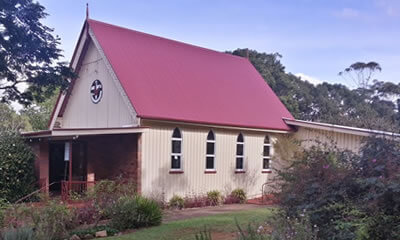 Montville Uniting Church service Sunshine Coast, Queensland